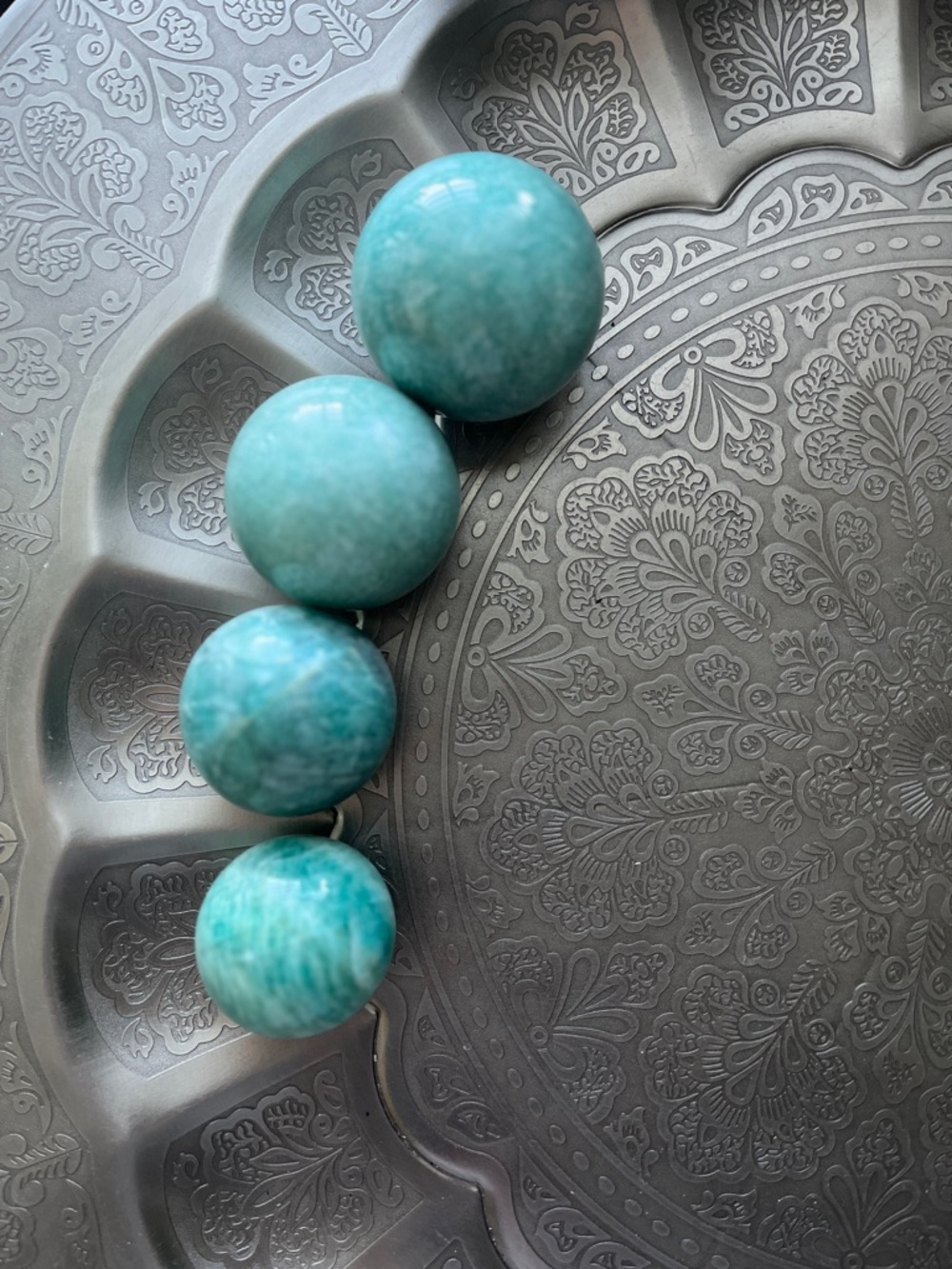 Amazonite sphere - Picture 5 of 5